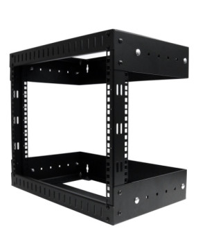 Buy StarTech 8U 19" Open Frame Wall Mount Network Rack RK812WALLOA For Server Room, AV, Data, Computer Equipment With Cage Nuts 