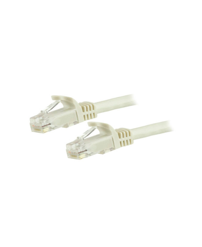 Buy Startech 7.5m CAT6 Gigabit Ethernet Cable in White N6PATC750CMWH