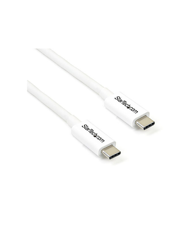 Buy StarTech 2m Thunderbolt 3 Cable TBLT3MM2MW in White