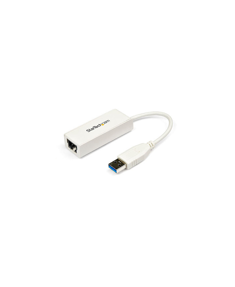 Buy StarTech USB 3.0 to Gigabit Ethernet NIC Network Adapter USB31000SW in White