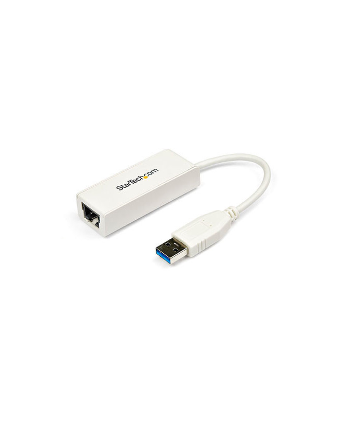 Buy StarTech USB 3.0 to Gigabit Ethernet NIC Network Adapter USB31000SW in White