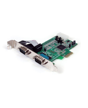 Buy StarTech 2 Port Native PCI Express RS232 Serial Adapter Card PEX2S553 with 16550 UART