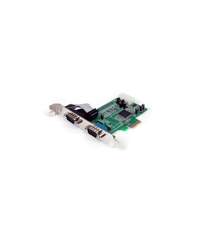 Buy StarTech 2 Port Native PCI Express RS232 Serial Adapter Card PEX2S553 with 16550 UART