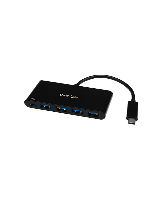 Buy StarTech 4-Port USB-C Hub HB30C4AFPD with Power Delivery - USB-C to 4x USB-A - USB 3.0 Hub