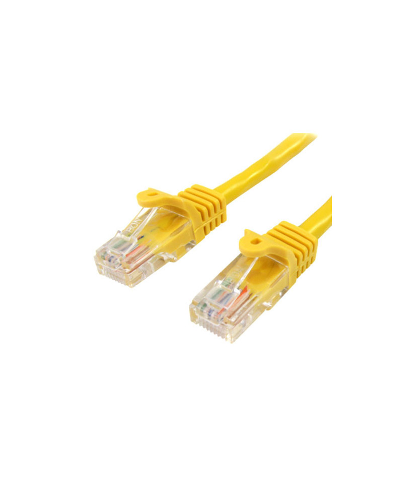 Buy StarTech 7m Cat5e Ethernet Patch Cable with Snagless RJ45 Connectors in Yellow 45PAT7MYL for Network Device