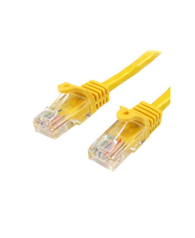 Buy StarTech 7m Cat5e Ethernet Patch Cable with Snagless RJ45 Connectors in Yellow 45PAT7MYL for Network Device