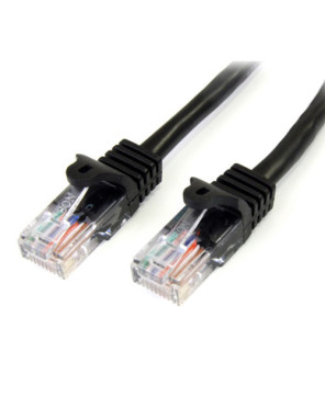 Buy StarTech 3m Cat5e Patch Cable in Black 45PAT3MBK for Network Device