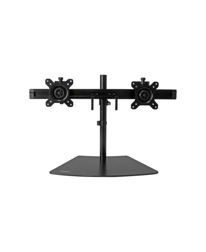 Buy StarTech Low-Profile Base Dual-Monitor Stand in Black ARMBARDUO for up to 24" Monitors