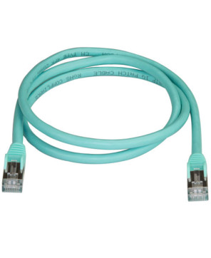 Buy StarTech 1m CAT6a Ethernet Cable in Aqua 6ASPAT1MAQ for Patch Panel