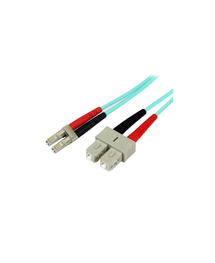 Buy StarTech 2m Fiber Optic Cable 10 Gb in Aqua A50FBLCSC2