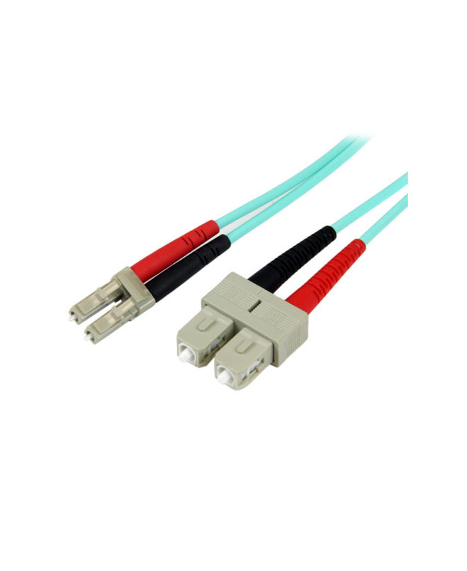 Buy StarTech 2m Fiber Optic Cable 10 Gb in Aqua A50FBLCSC2