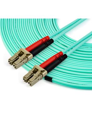 Buy StarTech 15 m OM4 LC to LC Multimode Duplex Fiber Optic Patch Cable 450FBLCLC15 for Network Device