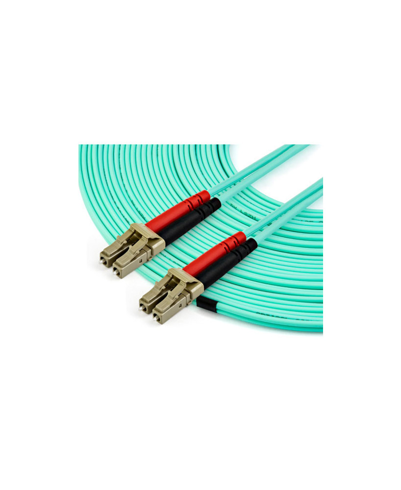 Buy StarTech 15 m OM4 LC to LC Multimode Duplex Fiber Optic Patch Cable 450FBLCLC15 for Network Device