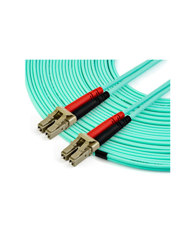 Buy StarTech 15 m OM4 LC to LC Multimode Duplex Fiber Optic Patch Cable 450FBLCLC15 for Network Device