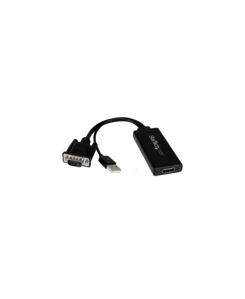 Buy Startech VGA to HDMI Adapter with USB Power and Audio VGA2HDU for Video Device