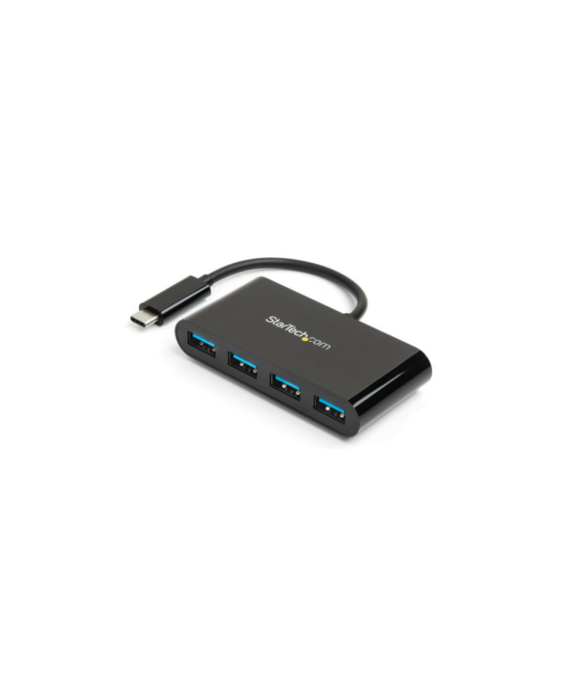 Buy StarTech 4-Port USB-C to 4x USB-A Hub HB30C4AB for Laptop, Desktop