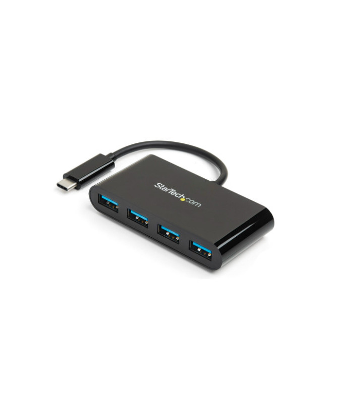 Buy StarTech 4-Port USB-C to 4x USB-A Hub HB30C4AB for Laptop, Desktop