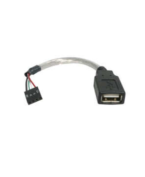 Buy Startech 15cm USB 2.0 USB-A To USB 4Pin Connector To Motherboard F To F Cable USBMBADAPT