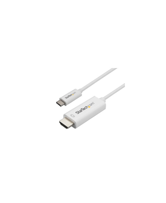 Buy Startech 1m 4K USB-C Thunderbolt3 to HDMI Adapter Cable in White CDP2HD1MWNL for Audio/Video Device