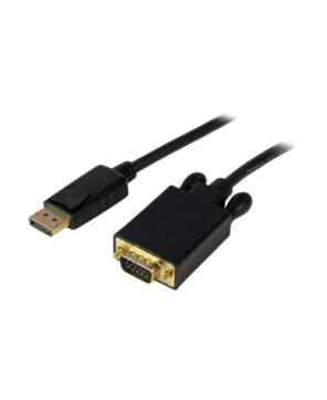 Buy StarTech 1.8m DisplayPort to VGA Adapter Converter Cable DP2VGAMM6B in Black