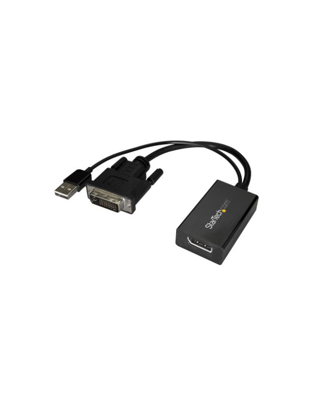 Buy StarTech DVI to DisplayPort Adapter with USB Power DVI2DP2 for Monitor, Notebook