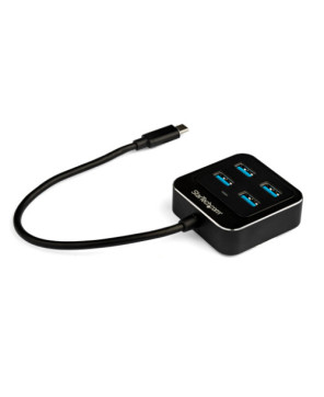 Buy StarTech 4-Port USB C Hub in Black HB31C4AB for Laptop