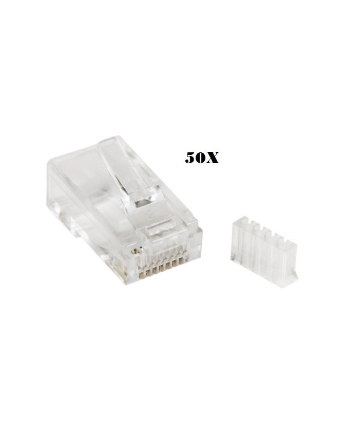 Startech Cat 6 RJ45 Modular Plug CRJ45C6SOL50 for Solid Wire