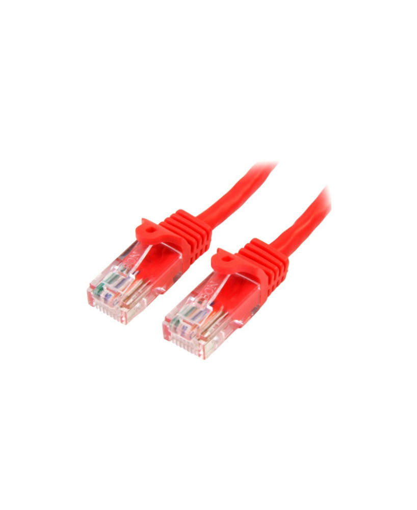 Buy Startech 3M Cat5e Snagless RJ45 UTP Patch Cable in Red 45PAT3MRD for Network Device