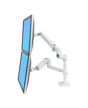 Buy Ergotron LX Dual Stacking Arm 45-492-216 in White