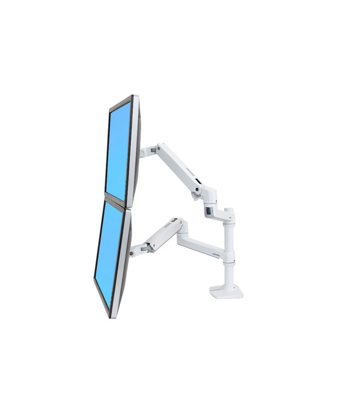 Buy Ergotron LX Dual Stacking Arm 45-492-216 in White