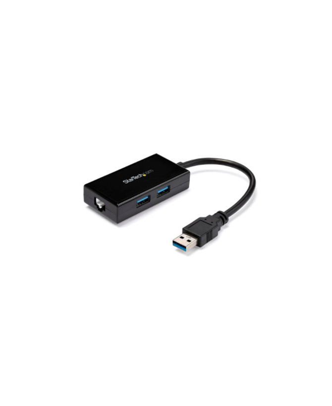 Buy Startech 2 Port USB 3.0 Hub with Gigabit Ethernet Network Adapter USB31000S2H for Windows, Mac and Chrome