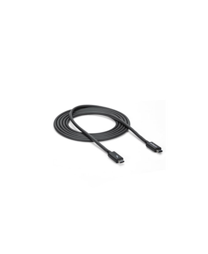 Buy Startech 6.6ft/2m 20Gbps Thunderbolt 3 Cable in Black TBLT3MM2M