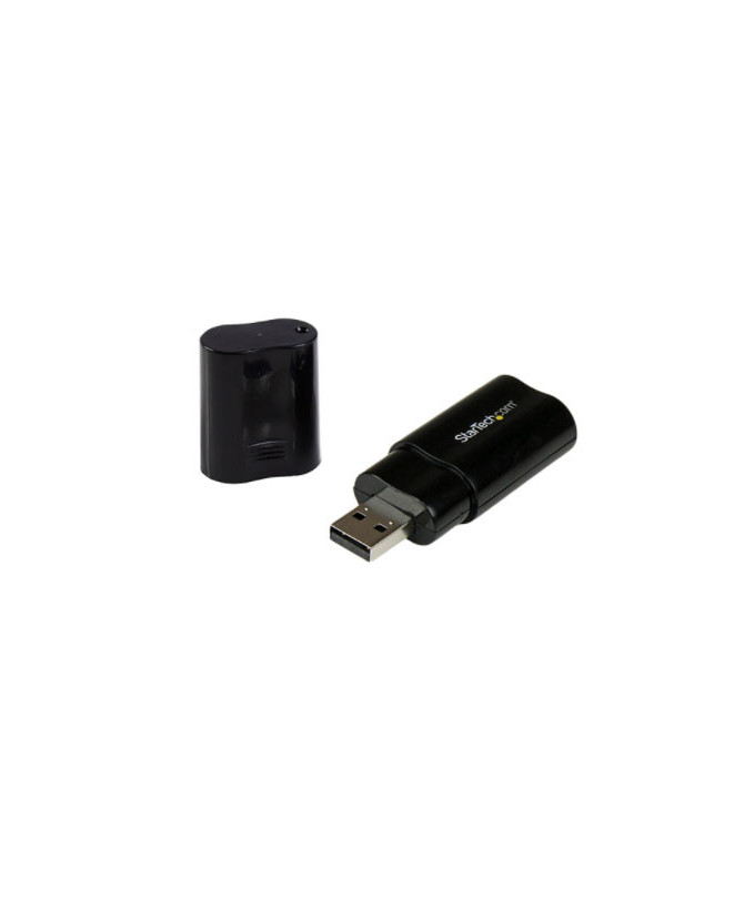 Buy Startech 3.5mm USB Sound Card Audio Adapter ICUSBAUDIOB 