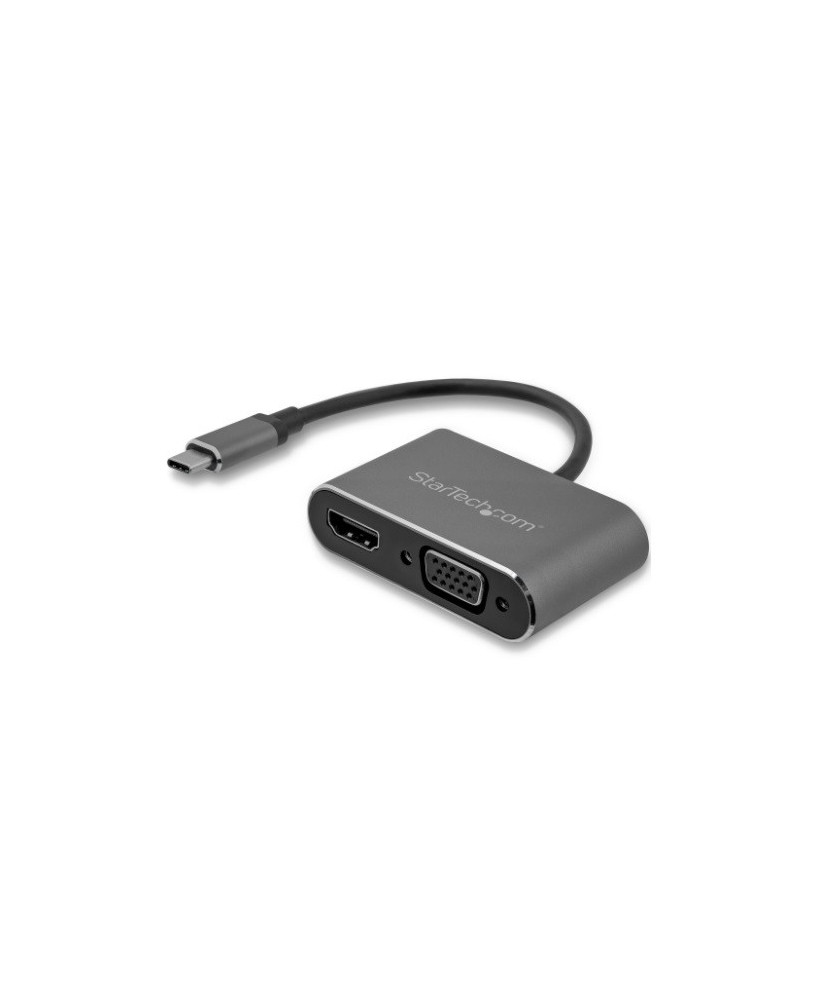 Buy Startech USB-C to VGA and HDMI Adapter CDP2HDVGA for MacBook, Monitor, TV