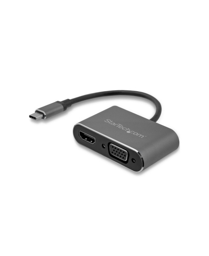 Buy Startech USB-C to VGA and HDMI Adapter CDP2HDVGA for MacBook, Monitor, TV