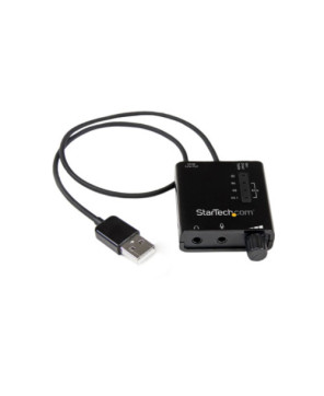 Buy Startech USB Sound Card with SPDIF Digital Audio & Stereo Mic ICUSBAUDIO2D for Laptop or PC