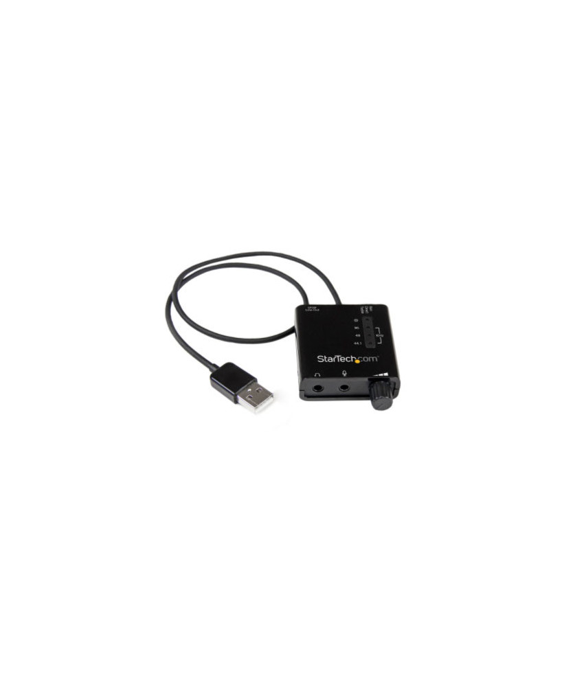 Buy Startech USB Sound Card with SPDIF Digital Audio & Stereo Mic ICUSBAUDIO2D for Laptop or PC