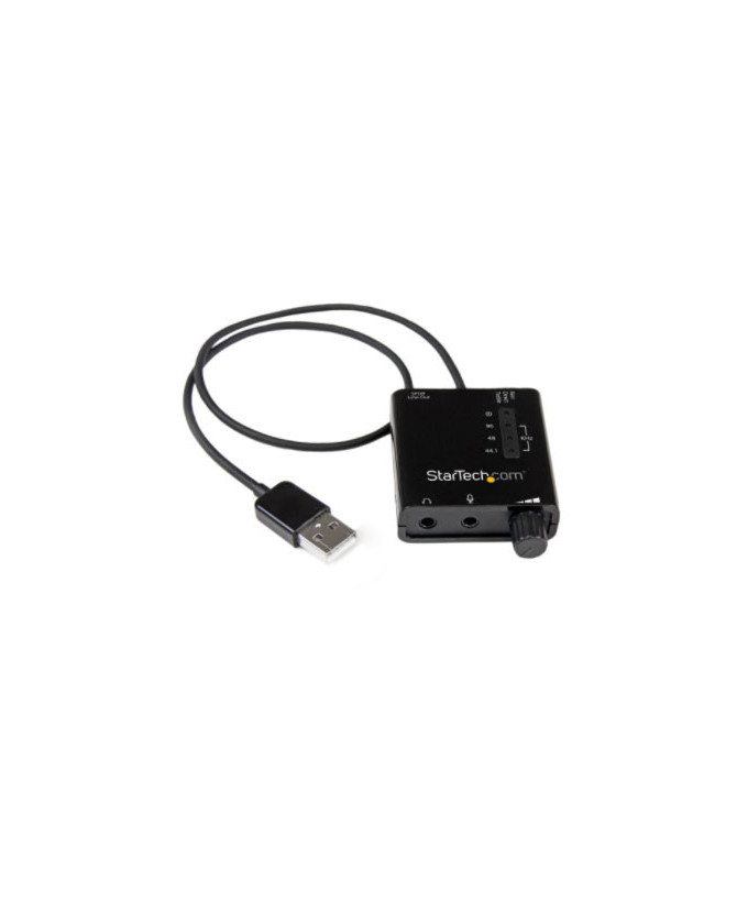 Buy Startech USB Sound Card with SPDIF Digital Audio & Stereo Mic ICUSBAUDIO2D for Laptop or PC