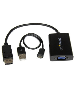 Buy Startech DisplayPort to VGA Adapter with Audio DP2VGAA for Tablet, Projector