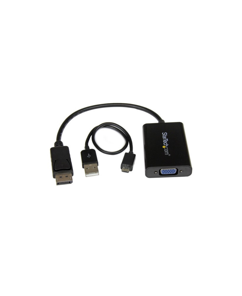 Buy Startech DisplayPort to VGA Adapter with Audio DP2VGAA for Tablet, Projector