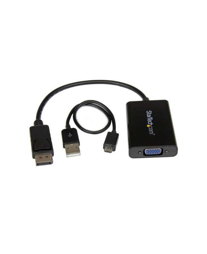 Buy Startech DisplayPort to VGA Adapter with Audio DP2VGAA for Tablet, Projector