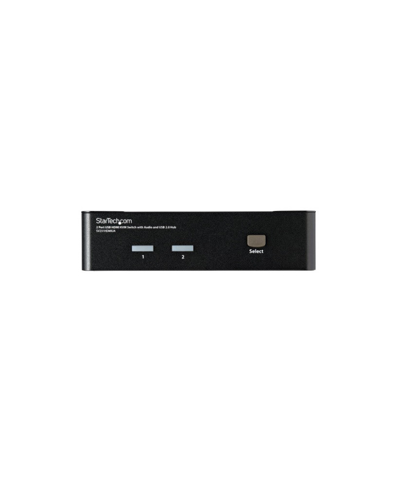 Buy Startech 2-Port USB HDMI KVM Switch with Audio and USB 2.0 Hub SV231HDMIUA for Computer