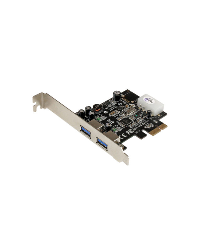 Buy StarTech 2 Port PCI Express SuperSpeed USB 3.0 Card Adapter with UASP LP4 Power PEXUSB3S25