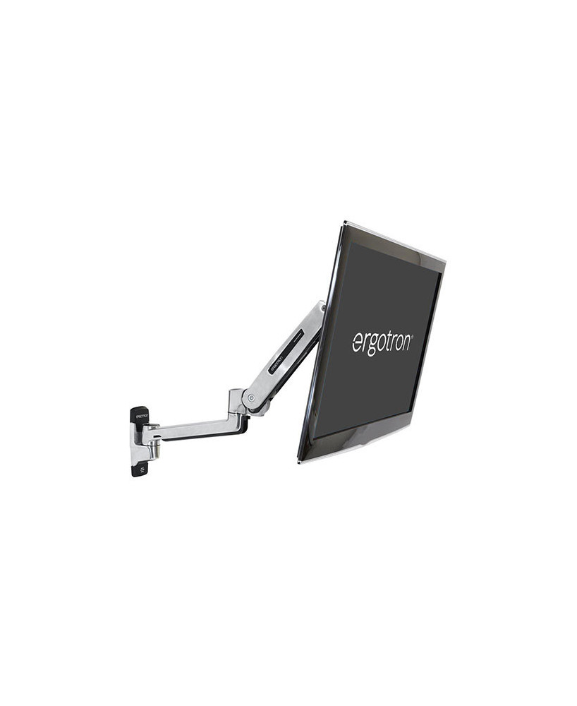 Buy Ergotron LX Sit-Stand 360° Rotation Wall Mount LCD Arm in Polished Aluminum 45-353-026