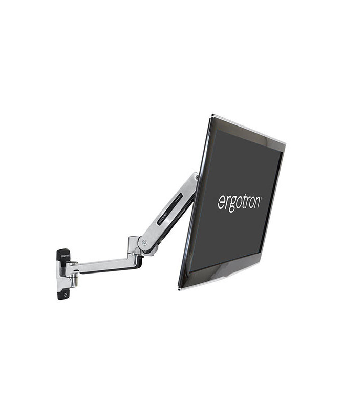 Buy Ergotron LX Sit-Stand 360° Rotation Wall Mount LCD Arm in Polished Aluminum 45-353-026