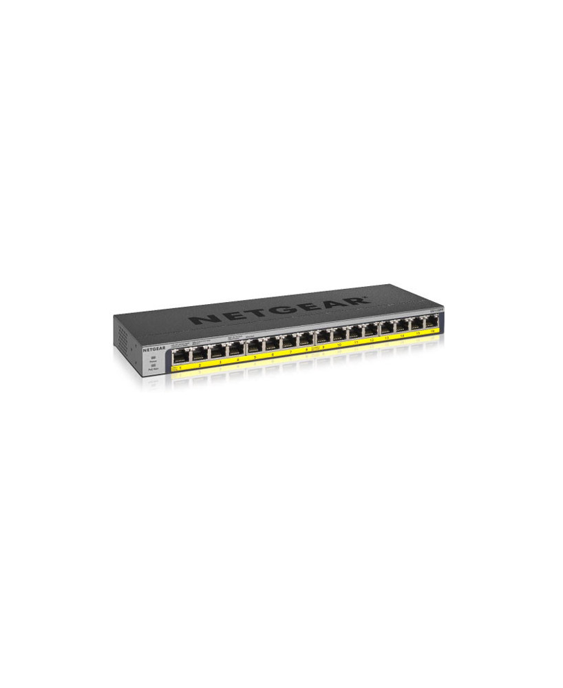 Buy Netgear GS116PP-100AJS 16 Port PoE/PoE+ Gigabit Unmanaged Switch