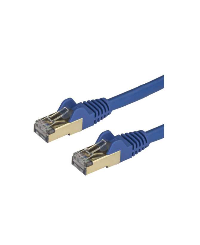 Buy StarTech 3m Cat6a Ethernet Cable Shielded 6ASPAT3MBL in Blue