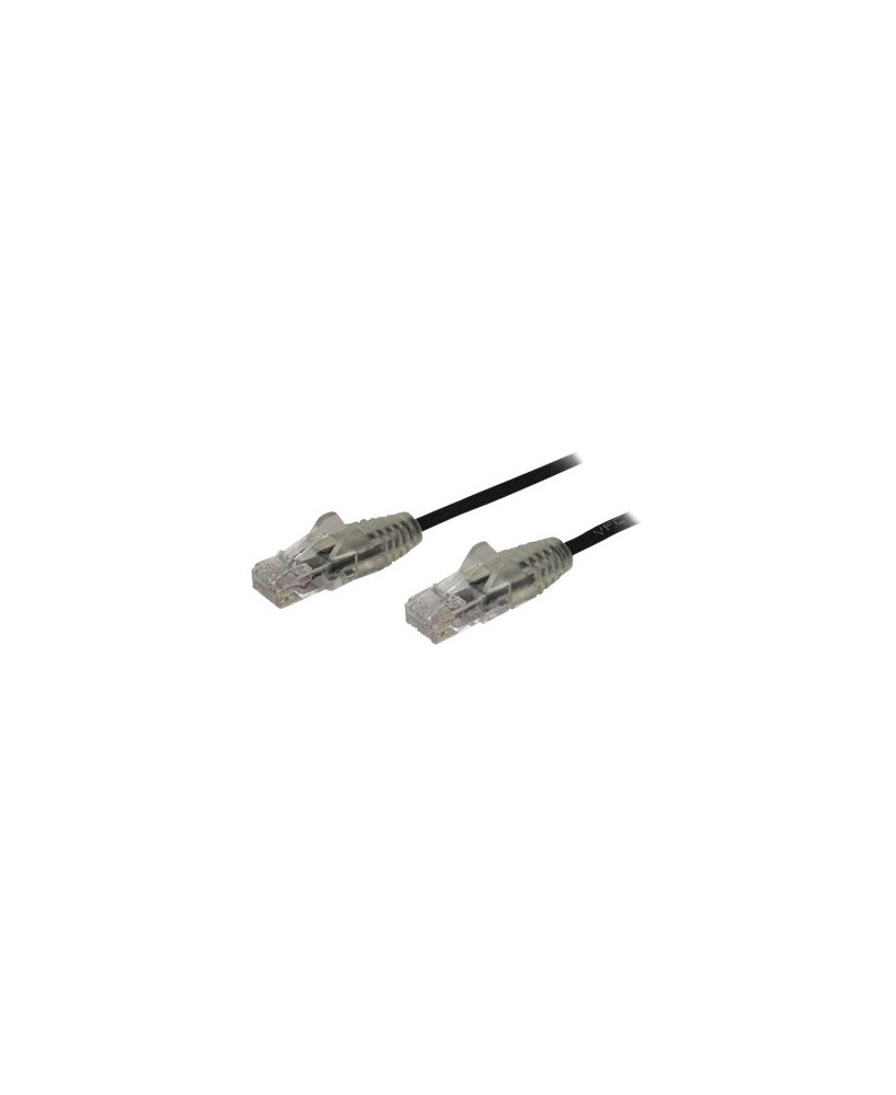 Buy StarTech 2m Cat6 Slim Snagless Ethernet Cable N6PAT200CMBKS in Black