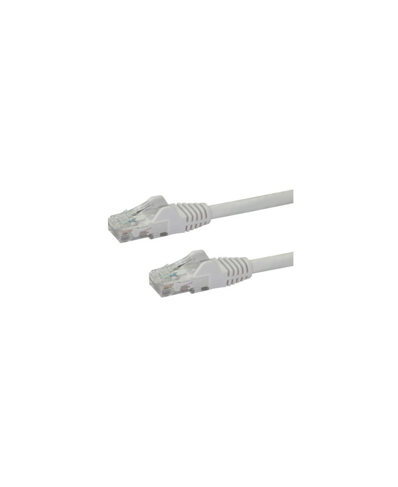 Buy StarTech 50cm Cat6 Ethernet Cable Patch Cord Snagless N6PATC50CMWH in White