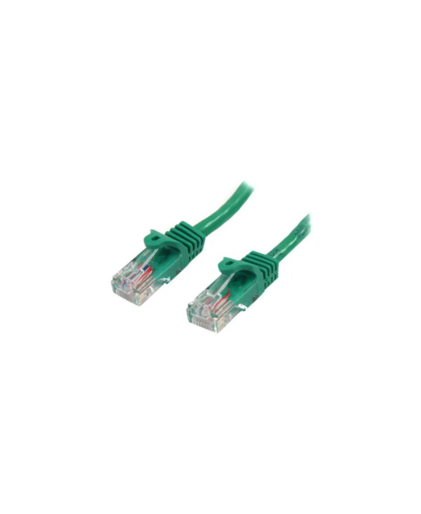 Buy StarTech 5m Cat5e Ethernet Patch Cable with Snagless RJ45 Connectors 45PAT5MGN in Green